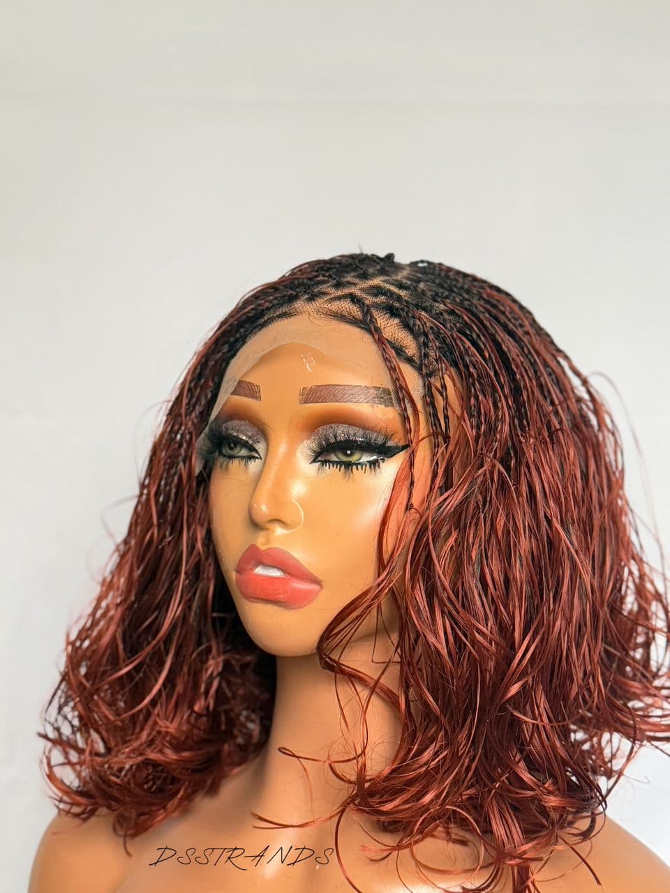 12 inches Sassy wig (reddish brown)