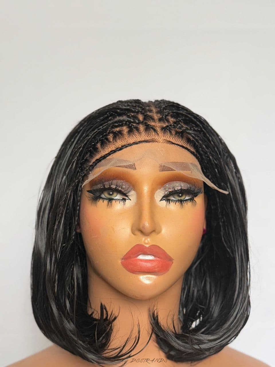 12 inches Sassy wig (black)